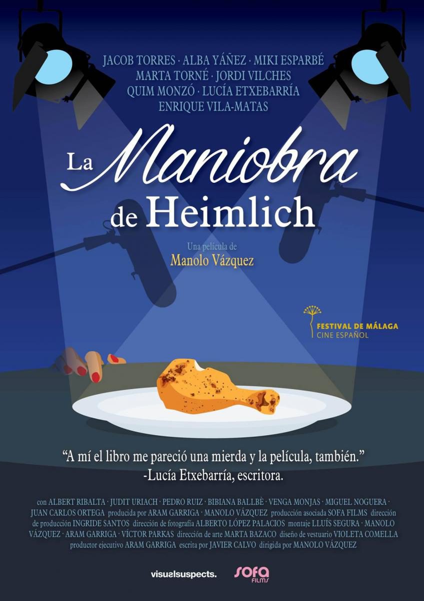 Cartel de La maniobra de Heimlich - España