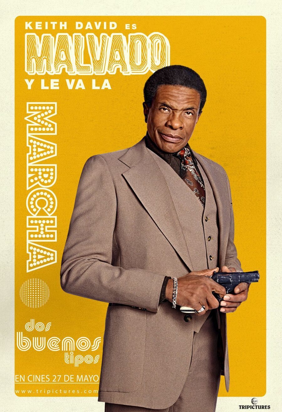 Cartel de Dos tipos peligrosos - Keith David