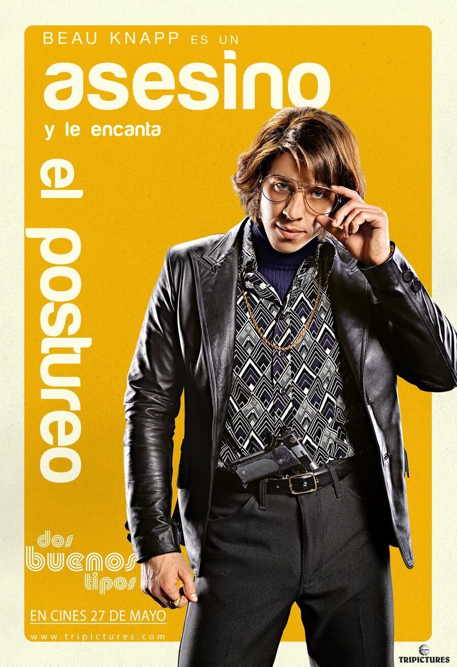 Cartel de Dos tipos peligrosos - Beau Knapp