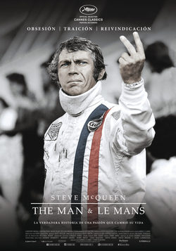 Cartel de Steve McQueen: The Man & Le Mans