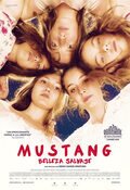 Cartel de Mustang: Belleza Salvaje