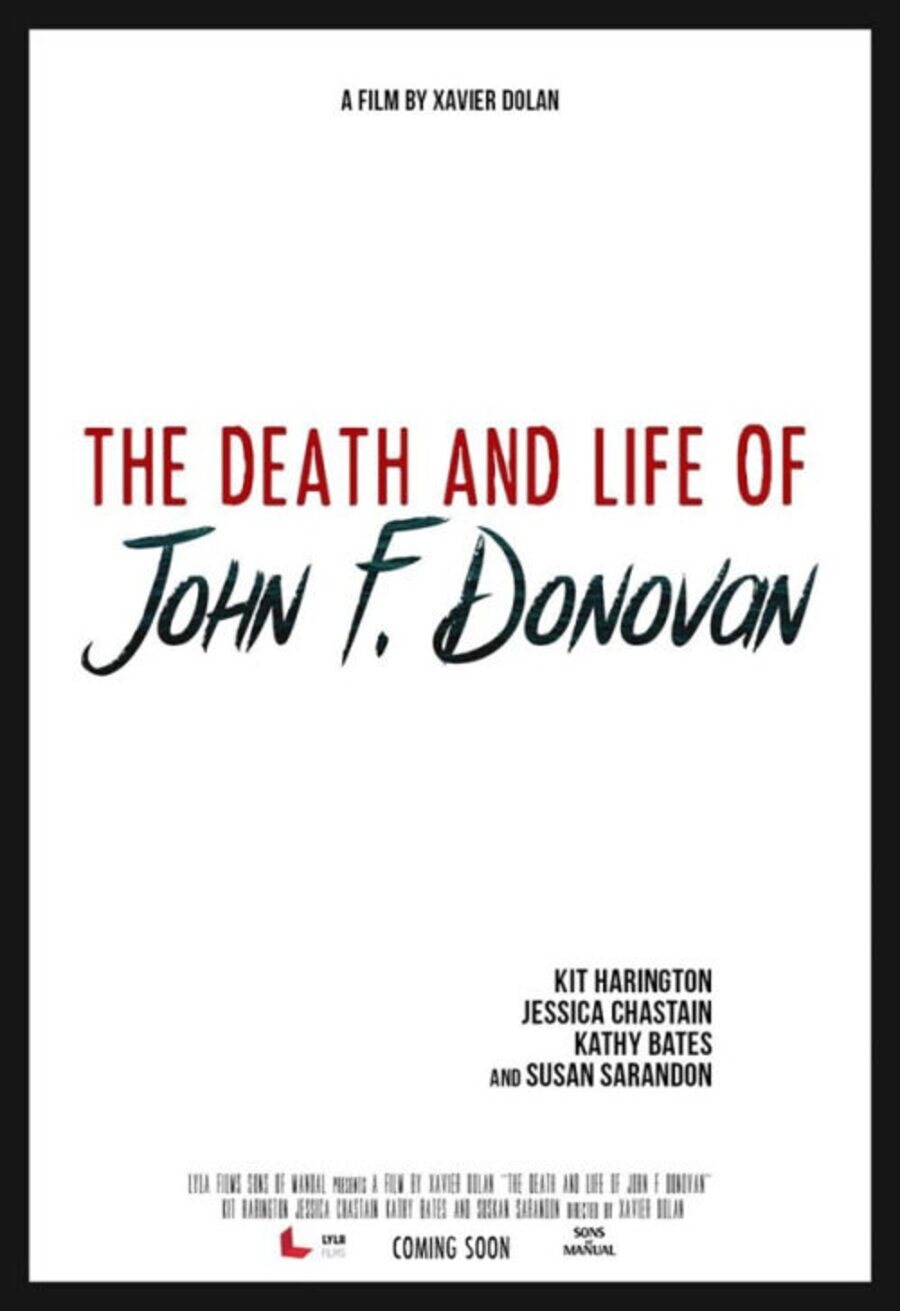 Cartel de The Death and Life of John F. Donovan - Estados Unidos