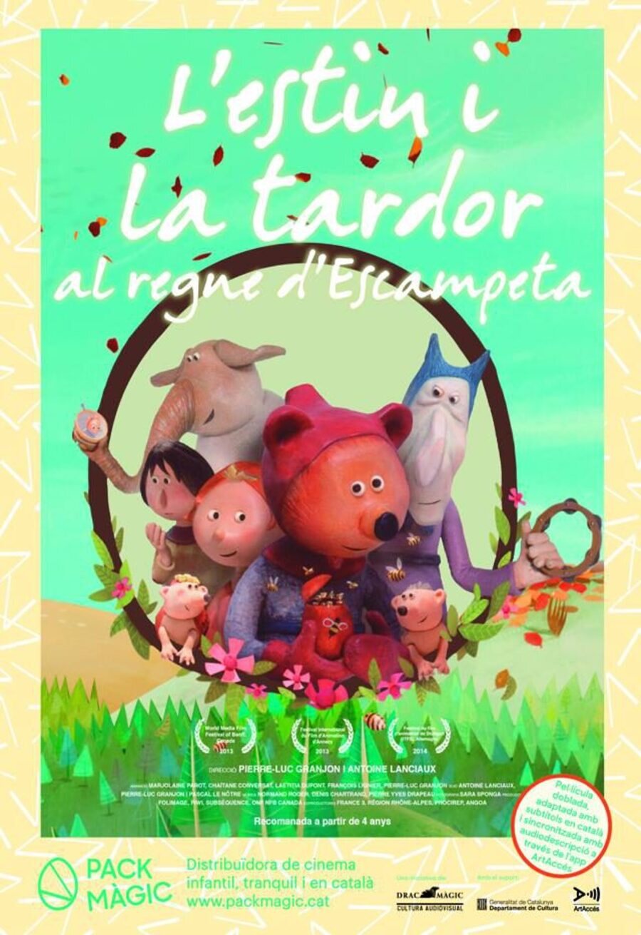 Cartel de El verano y el otoño en el reino de Escampeta - España