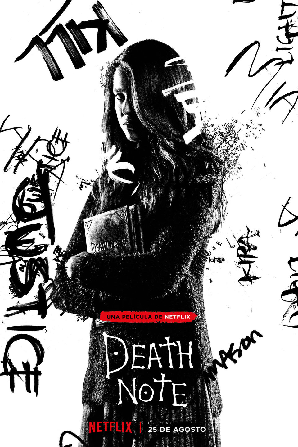 Cartel de Death Note - Mia