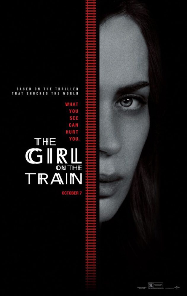 Cartel de La chica del tren - EE.UU