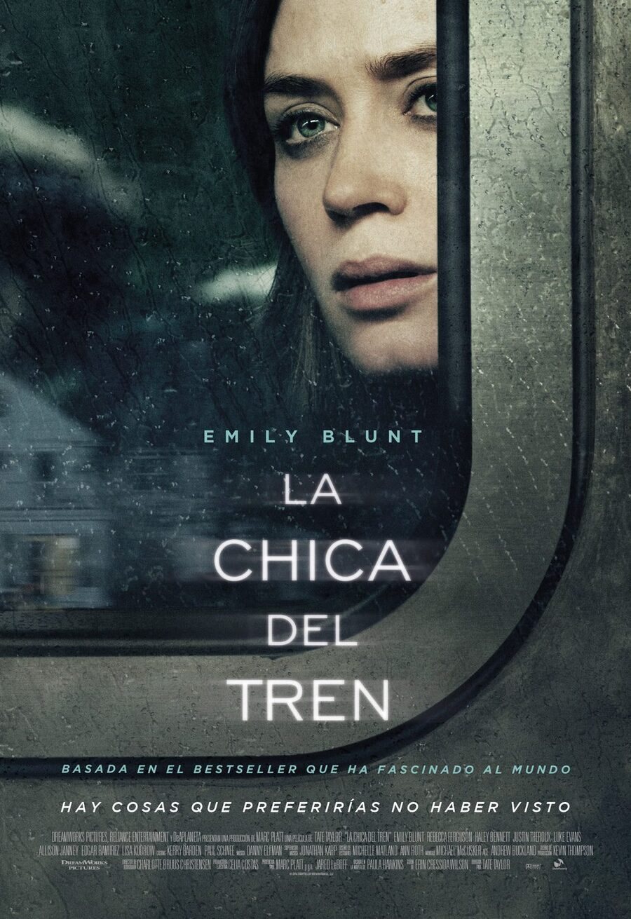 Cartel de La chica del tren - España