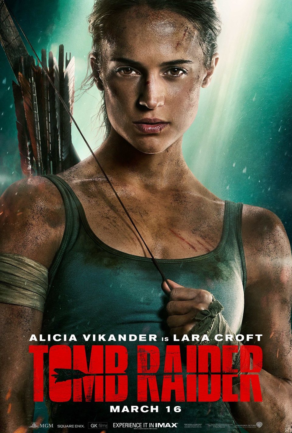 Cartel  de 'Tomb Raider: Las Aventuras de Lara Croft'