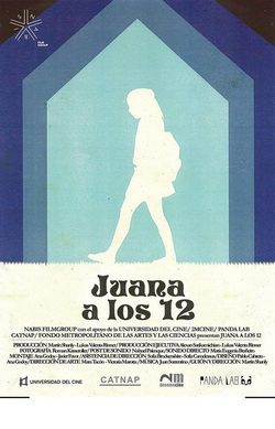 Cartel de Juana a los 12