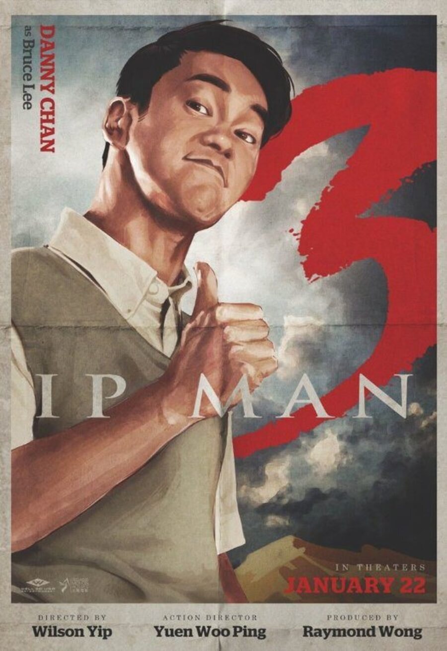 Cartel de Ip Man 3 - Bruce Lee