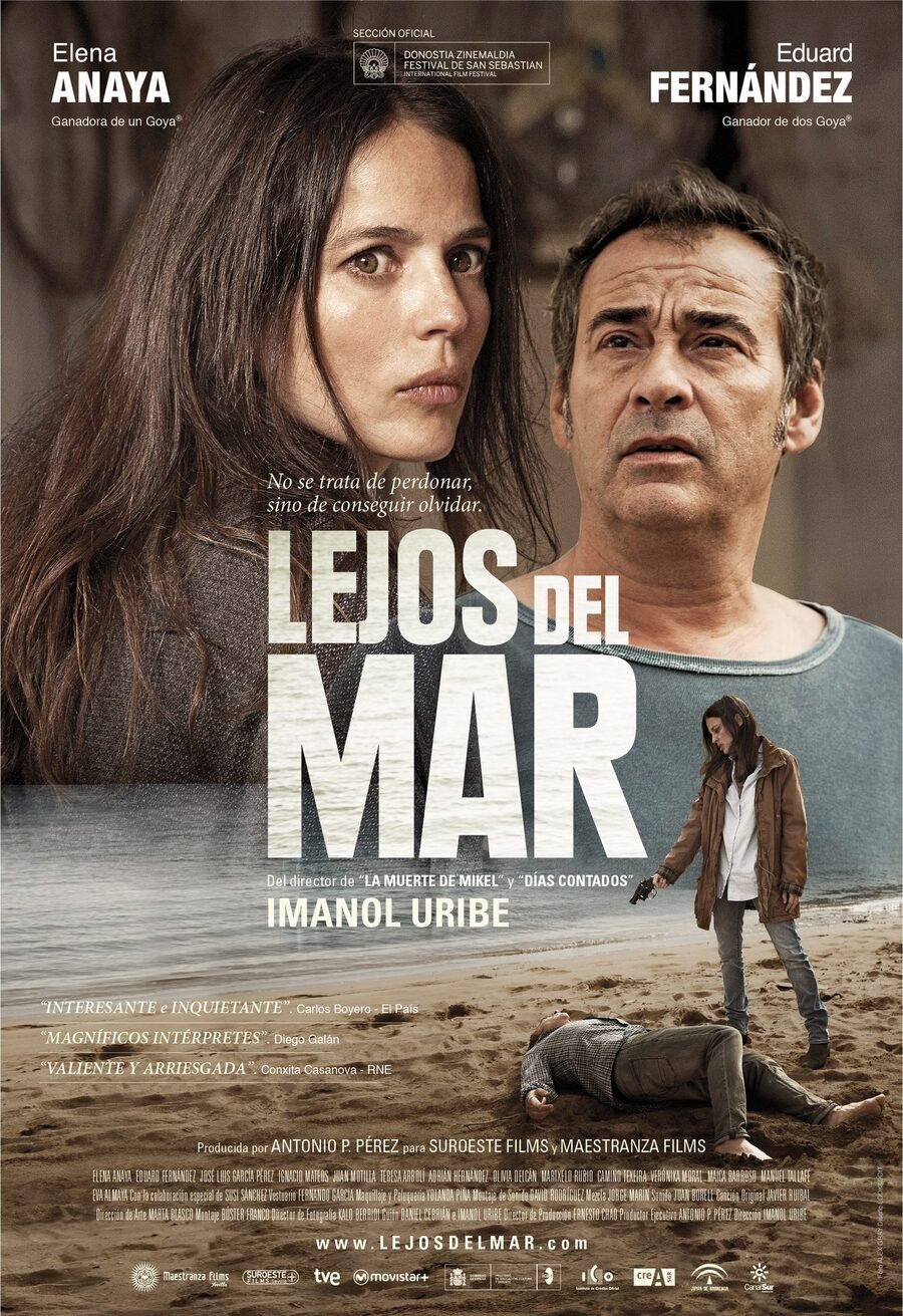 Cartel de Lejos del mar - España #2