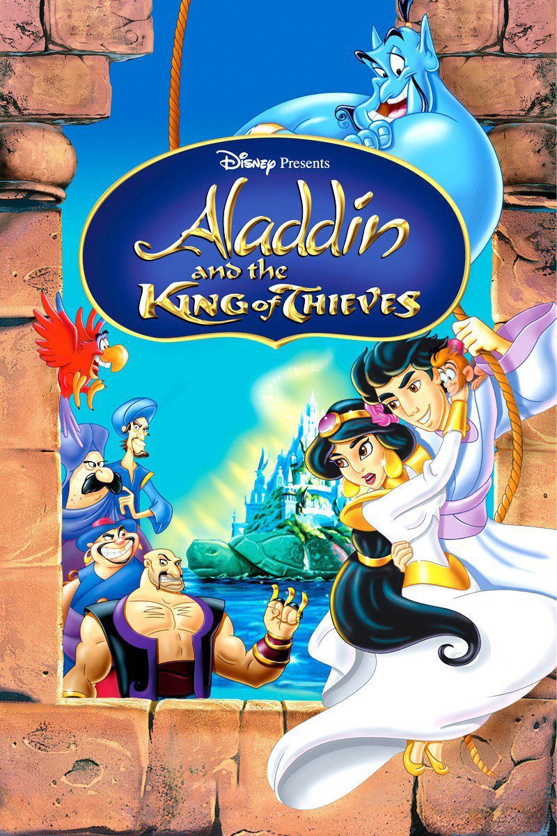 Cartel de Aladdin y el rey de los ladrones - Estados Unidos