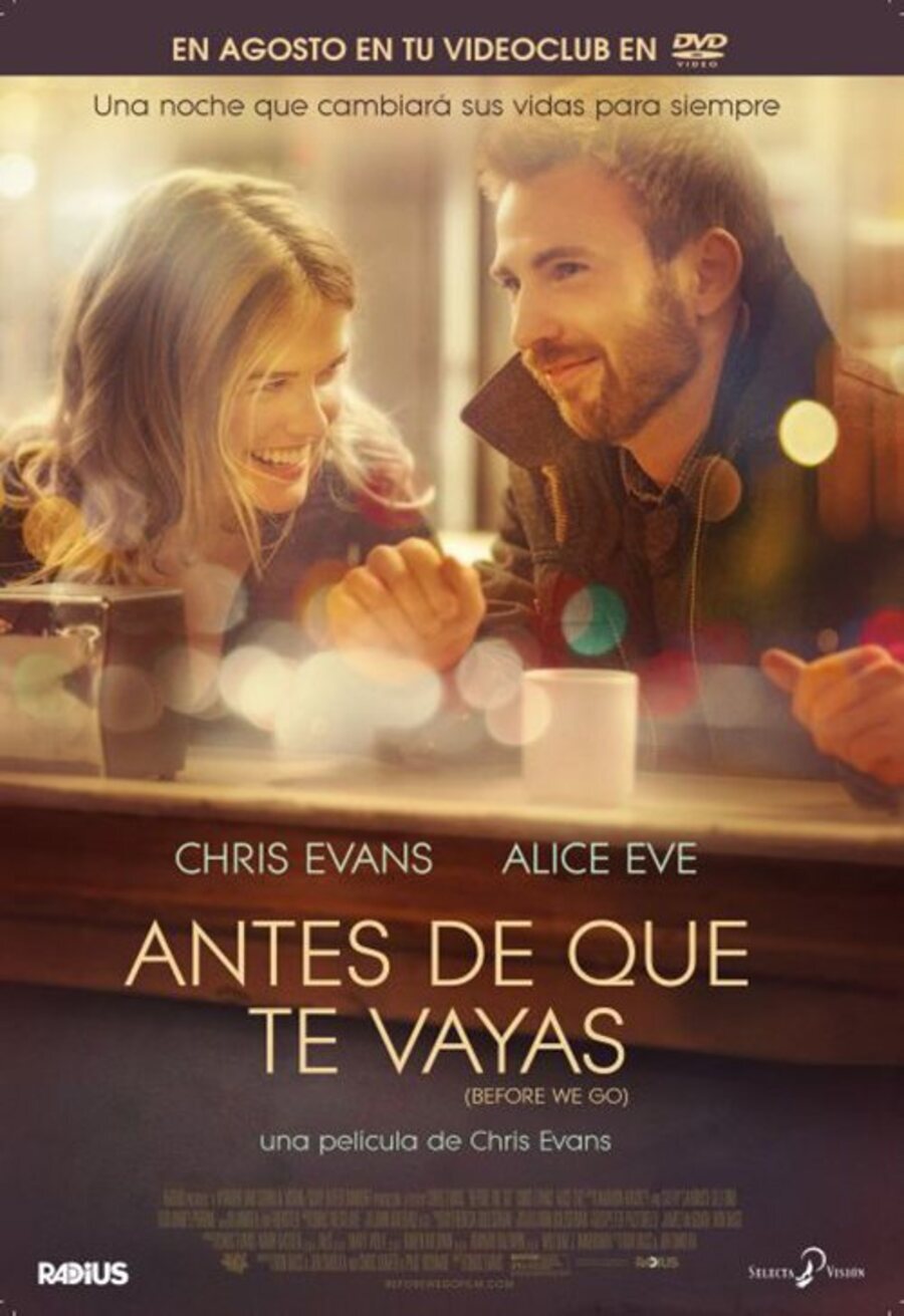 Cartel de Before We Go - España