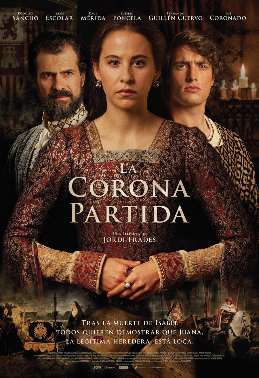 Cartel de La corona partida - España