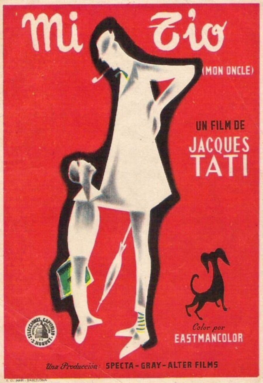 Cartel de Mi tío (Mon oncle) - España