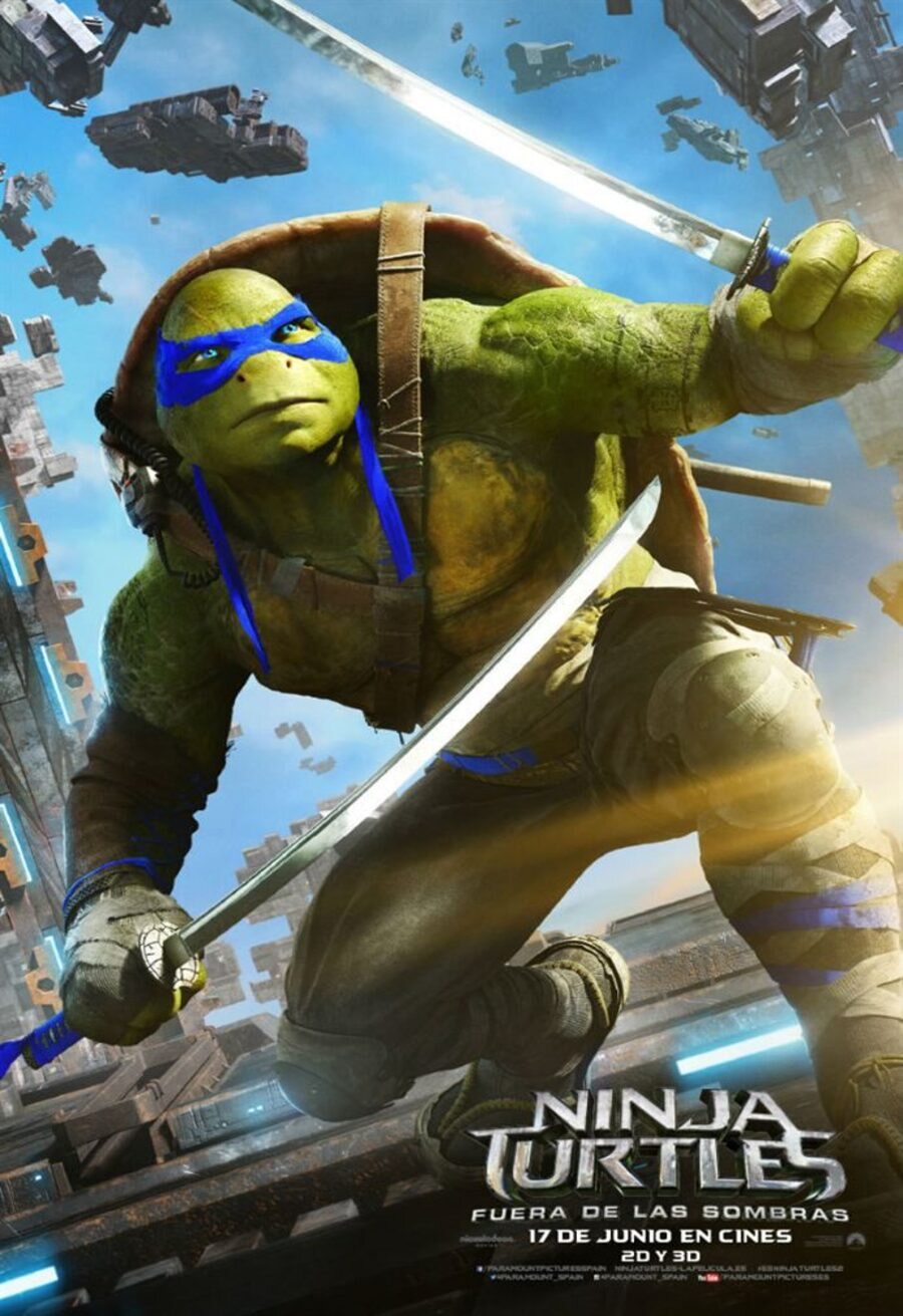 Cartel de Tortugas Ninja 2: Fuera de las Sombras - España #5