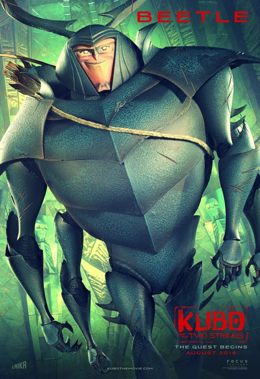 Cartel de Kubo y la búsqueda samurai - Beetle