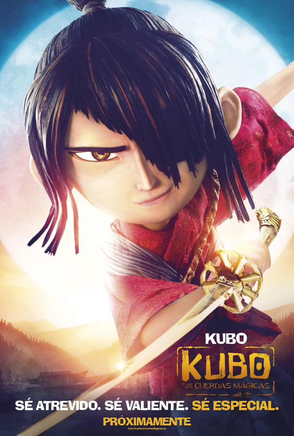 Cartel de Kubo y la búsqueda samurai - Kubo España