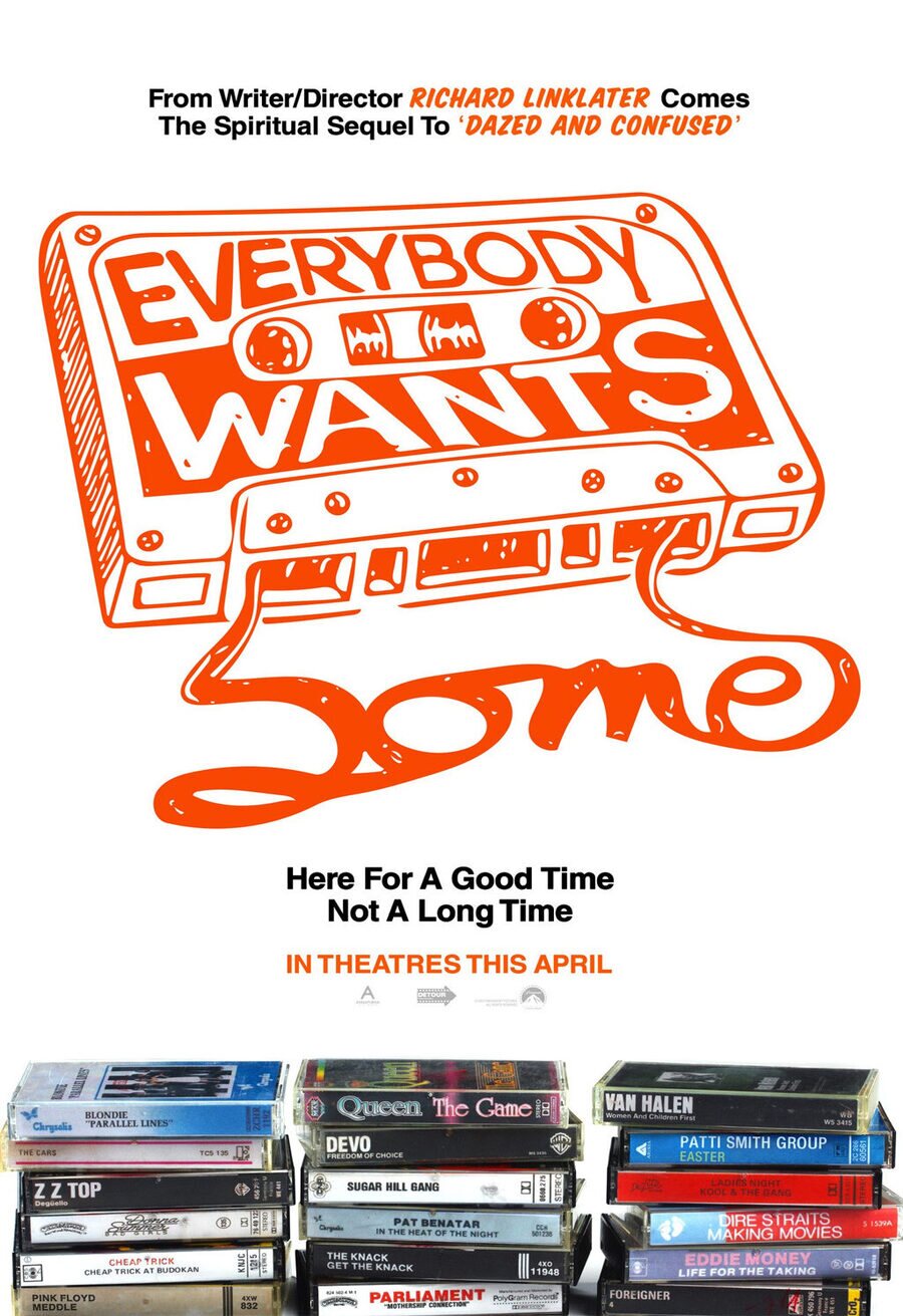 Cartel de Everybody Wants Some - EE.UU