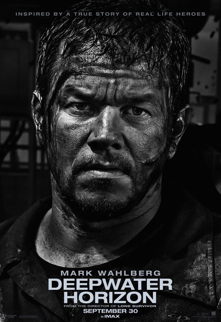Cartel de Horizonte profundo - Póster individual Mark Wahlberg