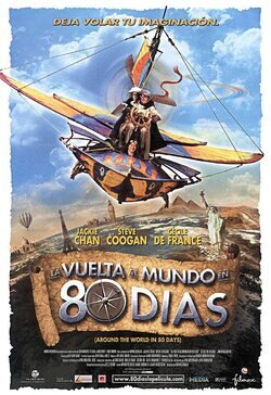 Cartel de La vuelta al mundo en 80 días