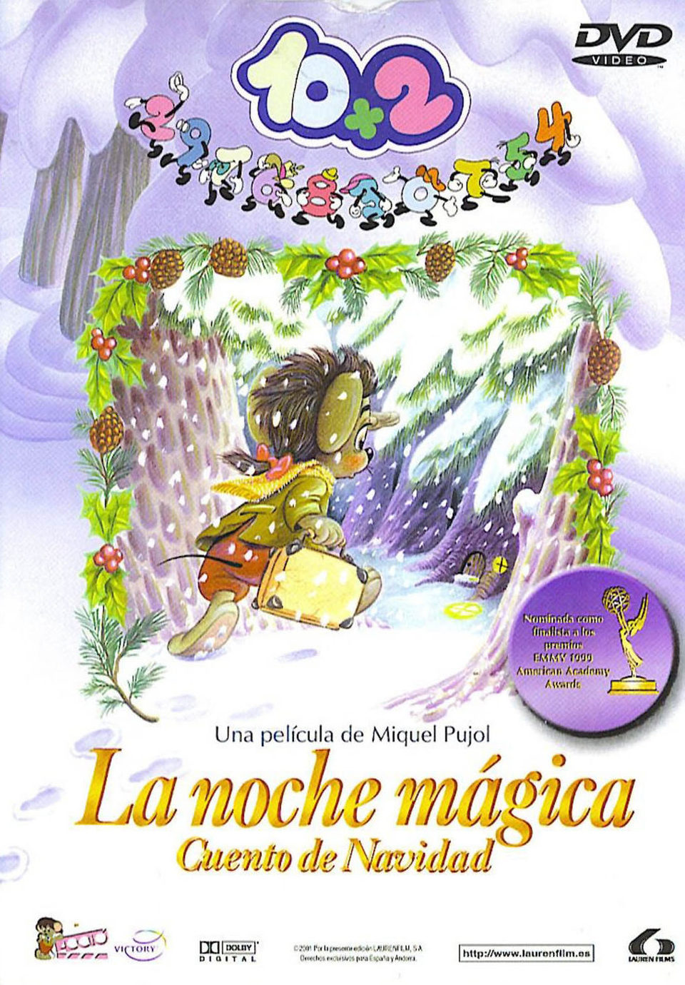 Cartel de 10 + 2: La noche mágica (Cuento de Navidad) - España