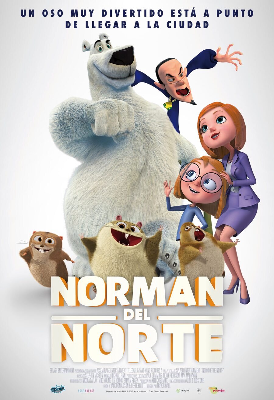 Cartel de Norm y los invencibles - España