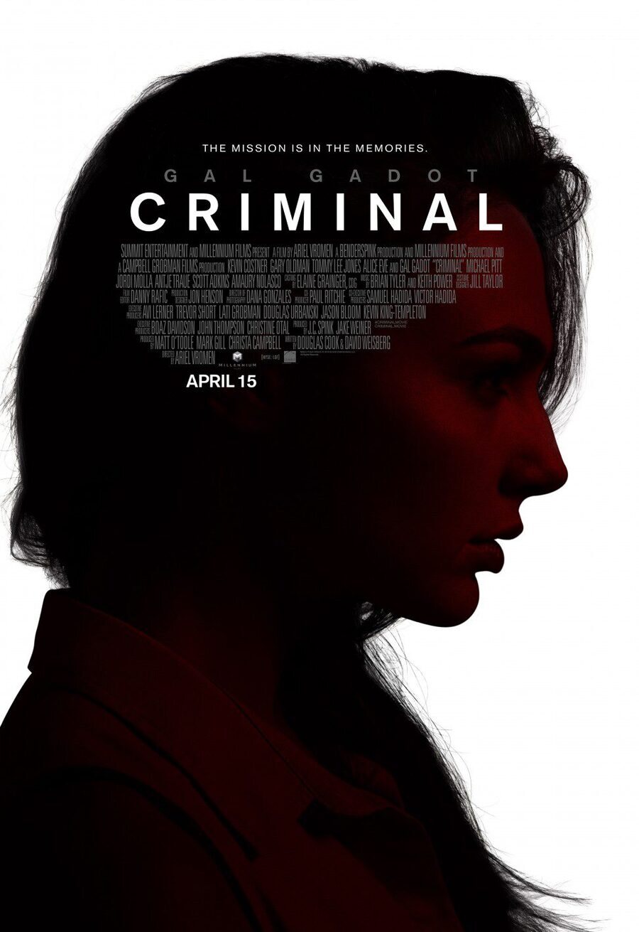 Cartel de Mente Implacable - Gal Gadot