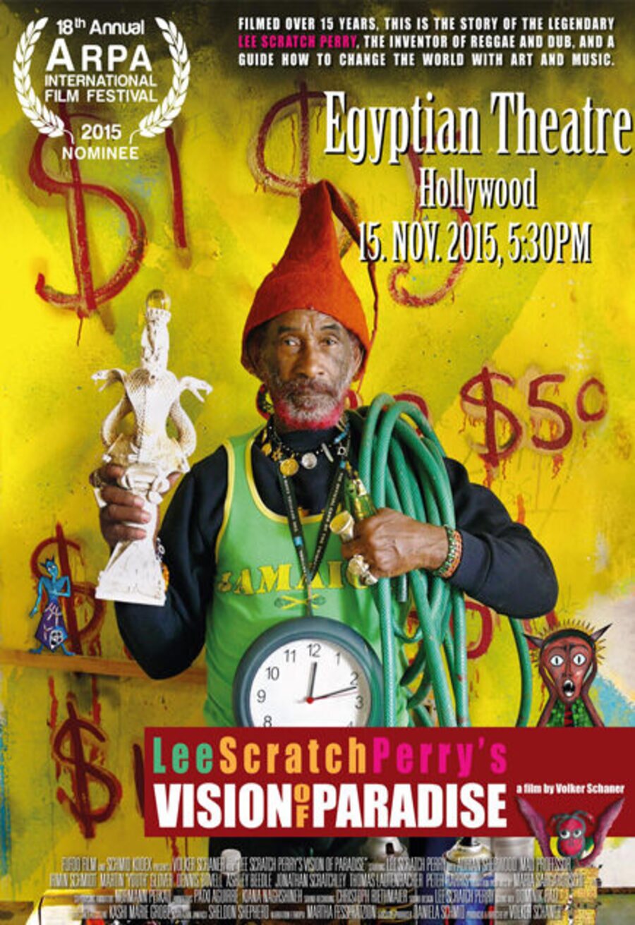 Cartel de Lee Scratch Perry's Vision of Paradise - EE.UU