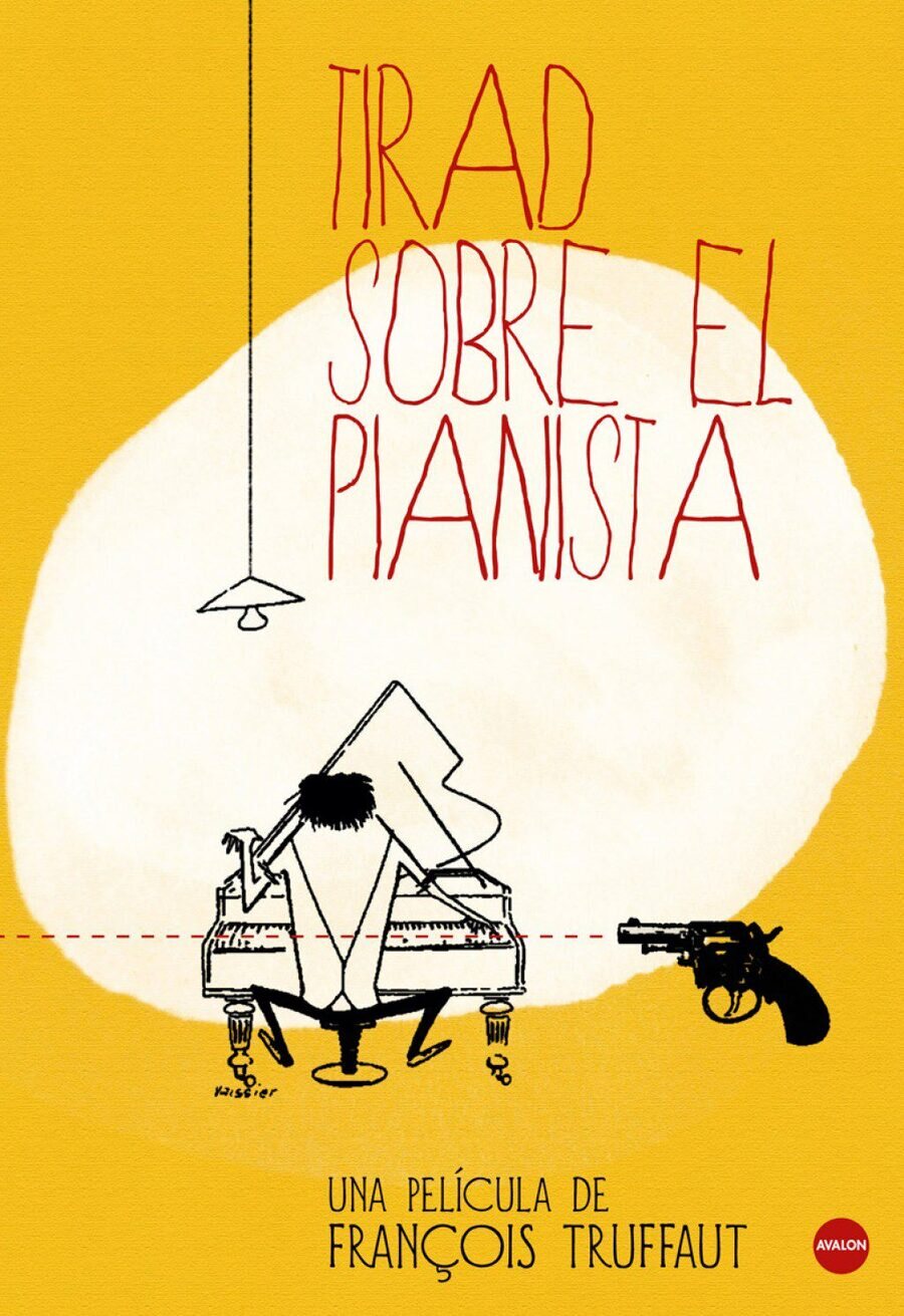 Cartel de Disparen sobre el pianista - España