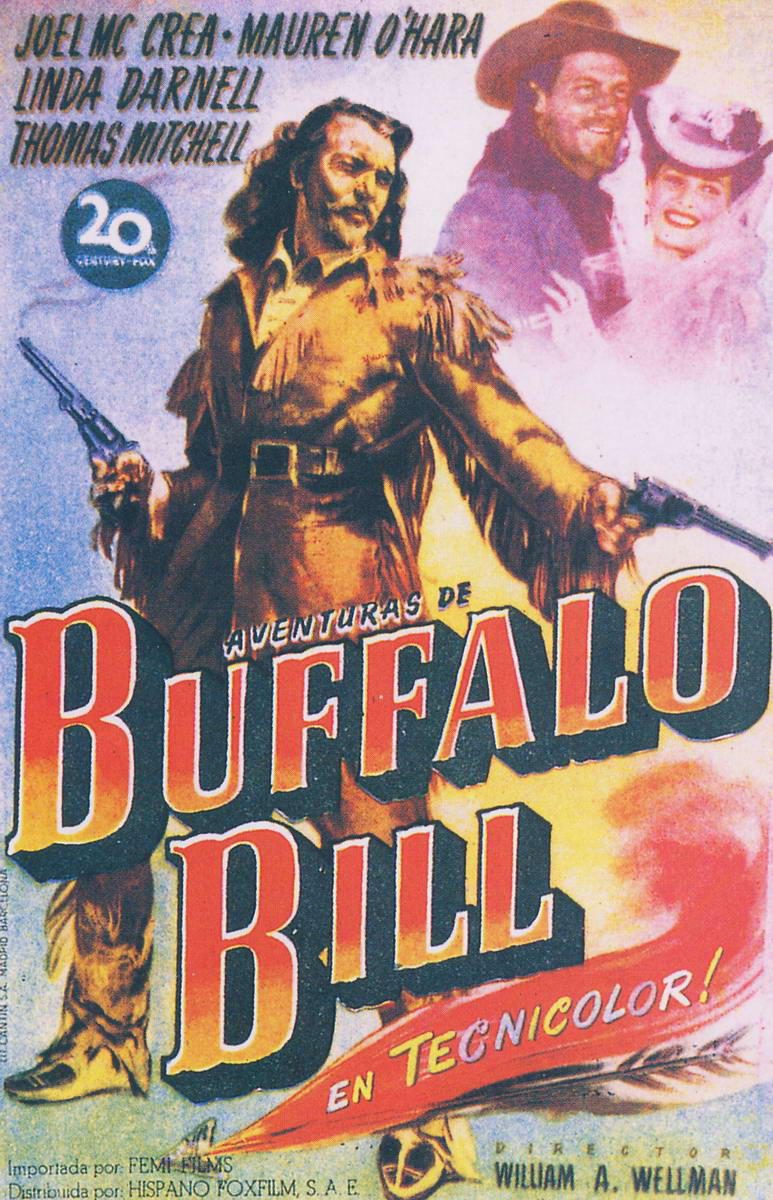 Cartel de Buffalo Bill - España