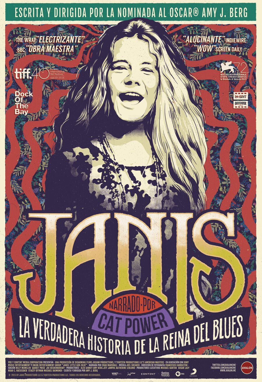 Cartel de Janis: Chica azul - España
