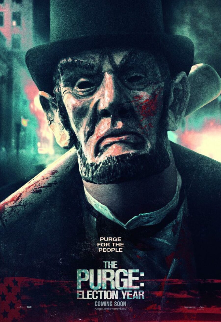 Cartel de 12 Horas para Sobrevivir: El Año de la Elección - Personaje Estados Unidos