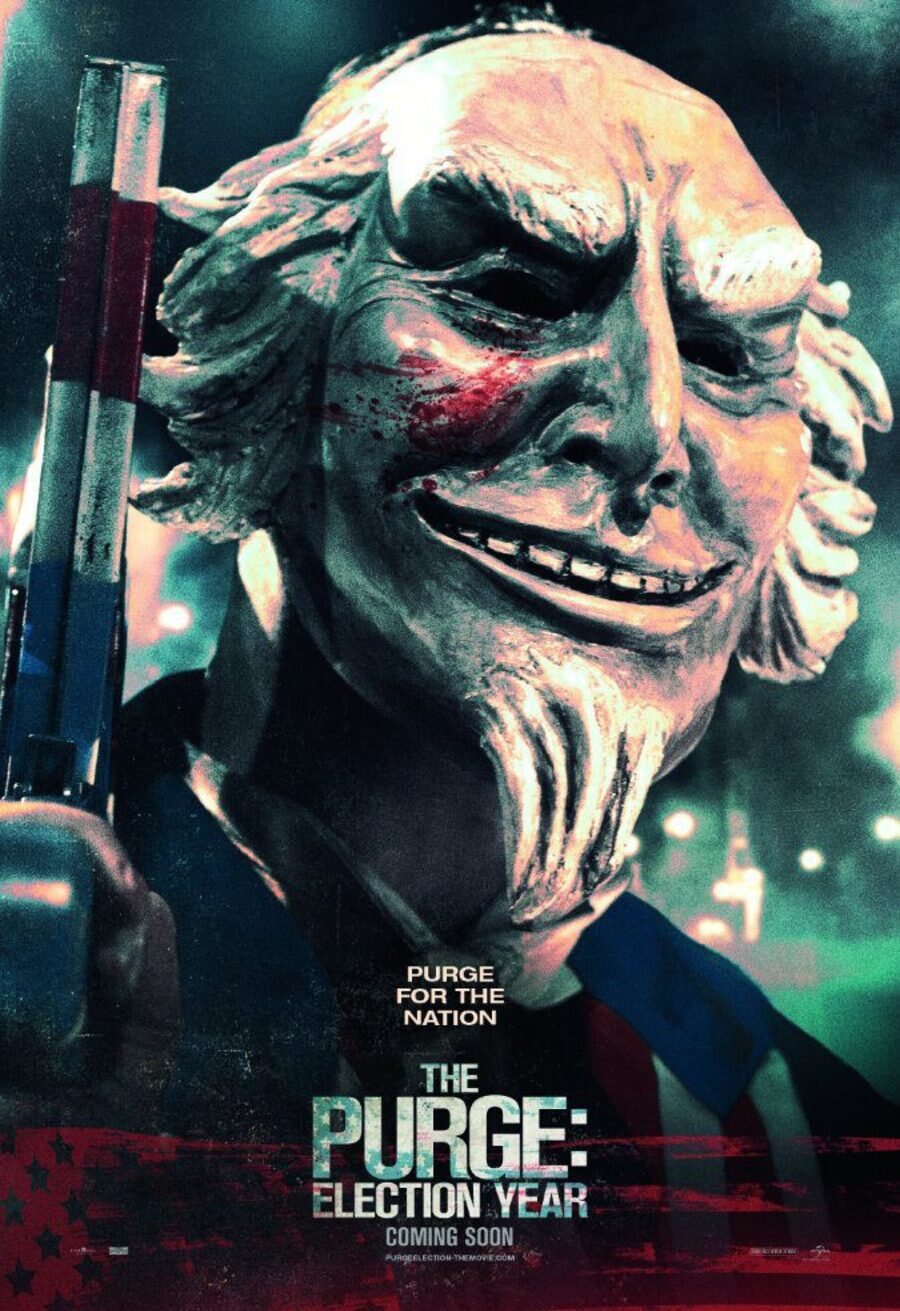 Cartel de 12 Horas para Sobrevivir: El Año de la Elección - Personaje Estados Unidos #3