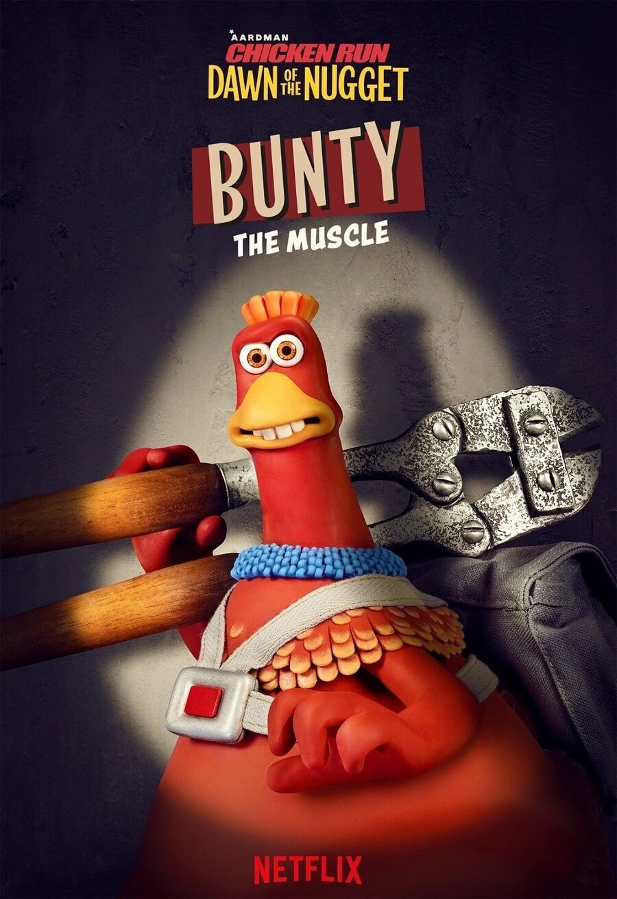 Cartel de Pollitos en fuga: El origen de los nuggets - Bunty
