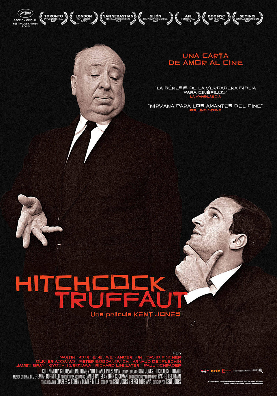 Cartel de Hitchcock/Truffaut - España