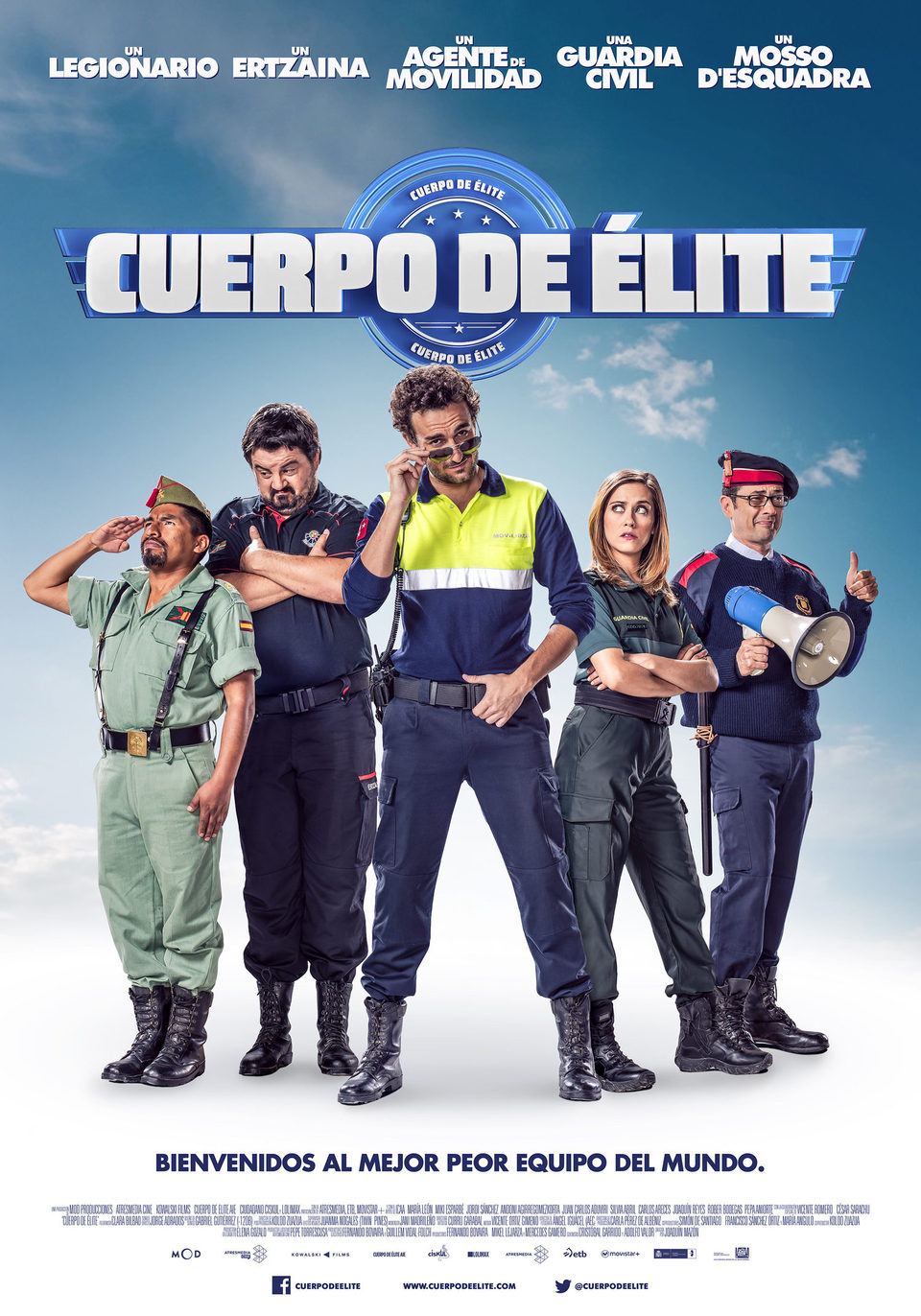 Cartel de Cuerpo de élite - España