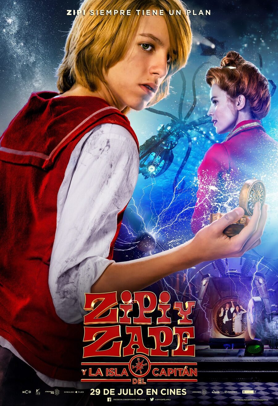 Cartel de Zipi y Zape y la Isla del Capitán - Zipi