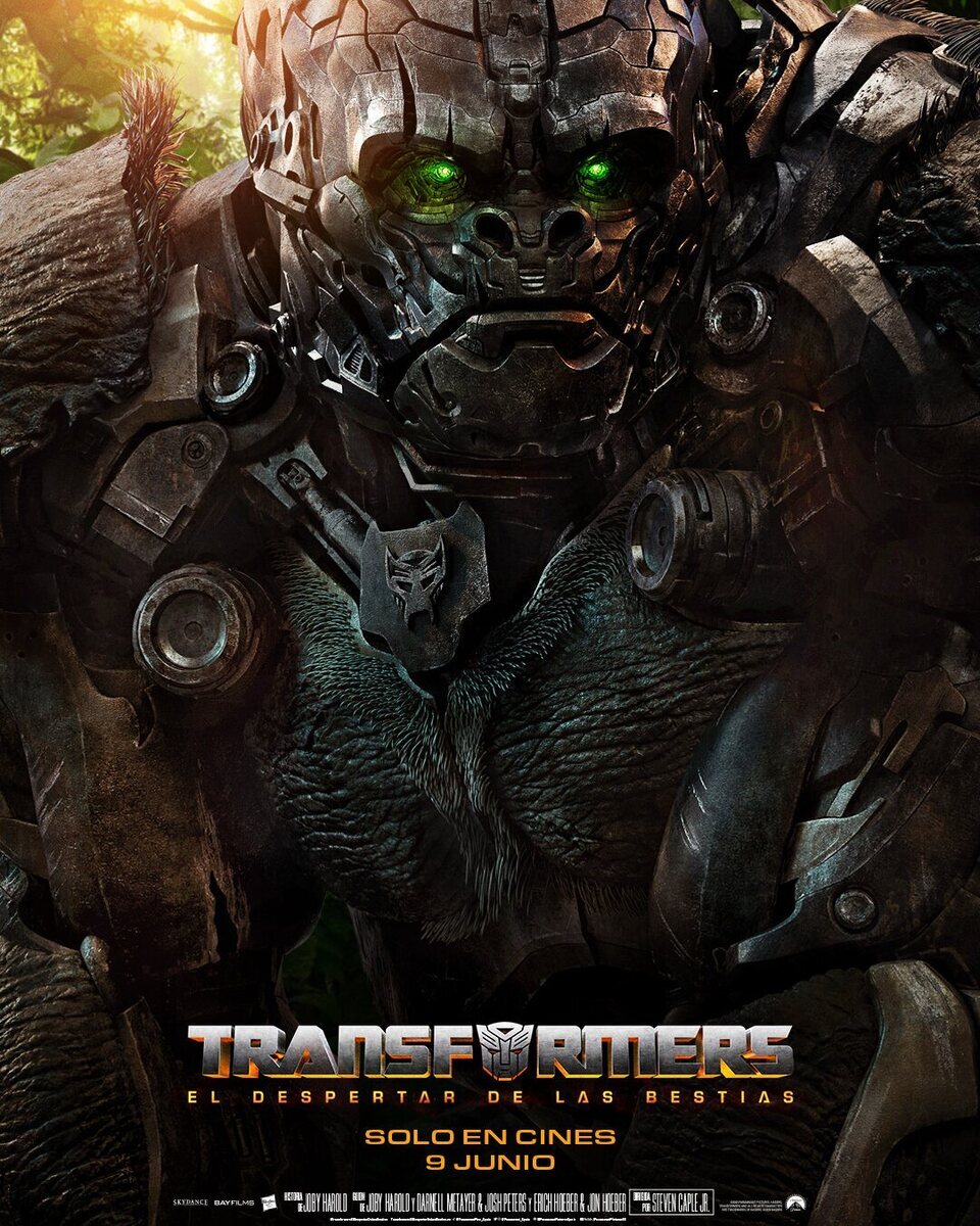 Cartel de Transformers: El despertar de las bestias - España