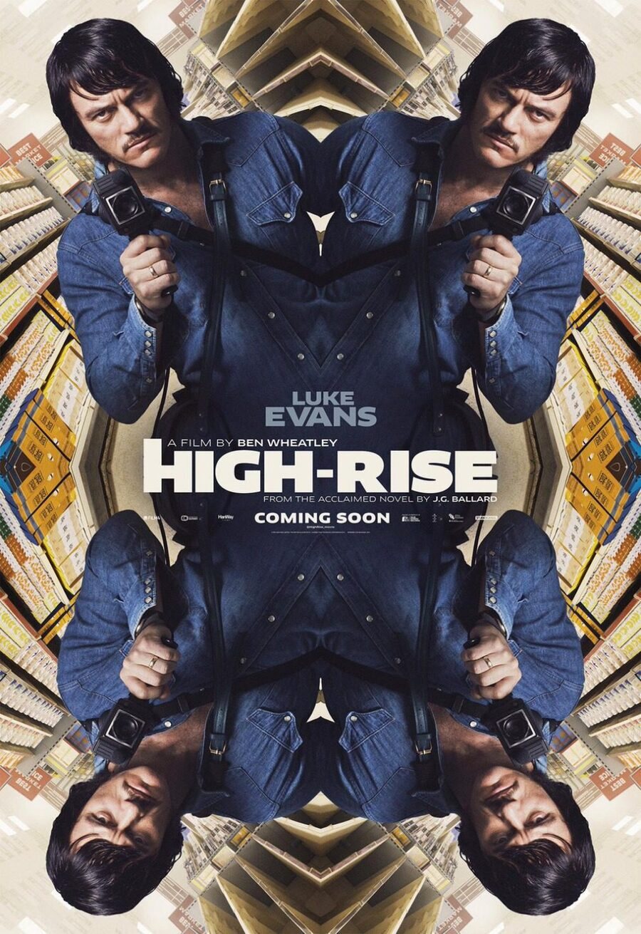 Cartel de El rascacielos - Luke Evans