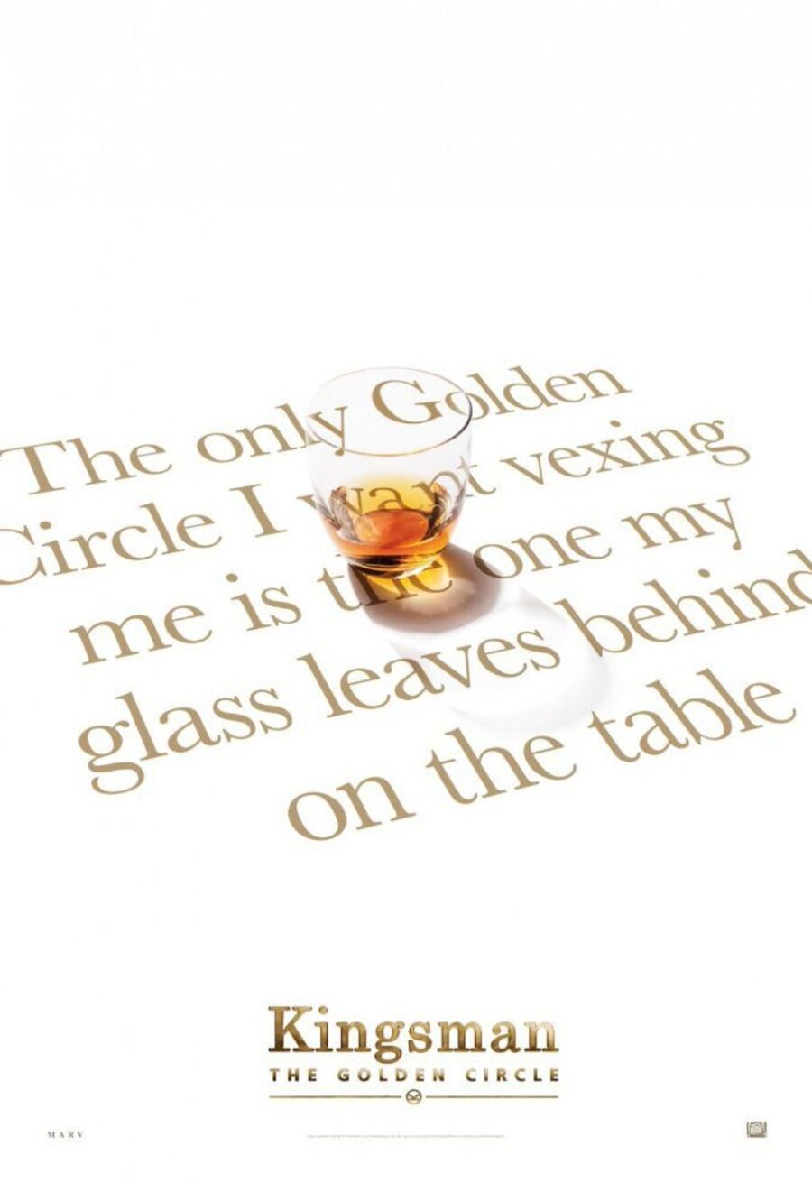 Cartel de Kingsman: El Círculo Dorado - Provisional #3