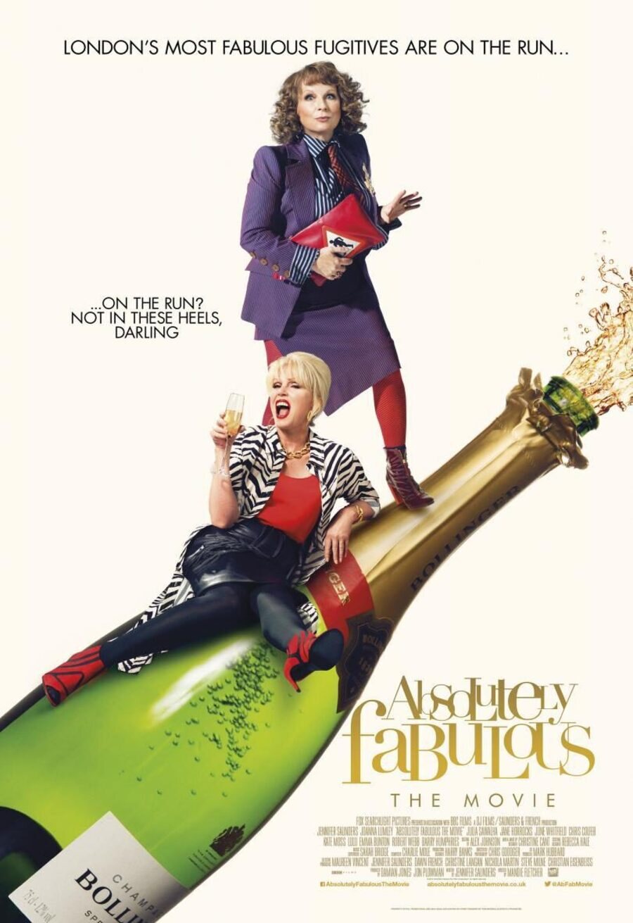 Cartel de Absolutely Fabulous: The Movie - Reino Unido