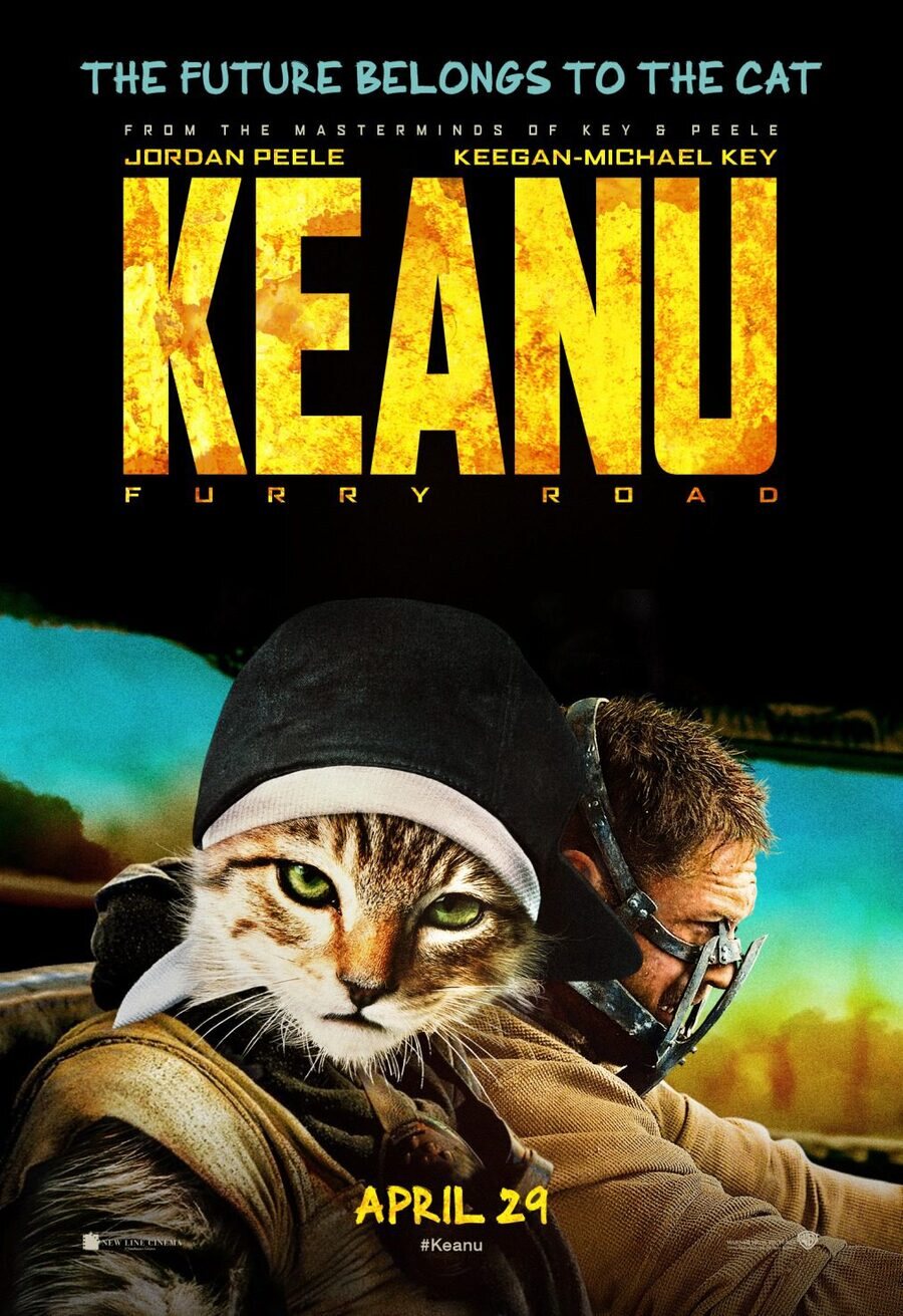 Cartel de Keanu - Parodia 'Mad Max'