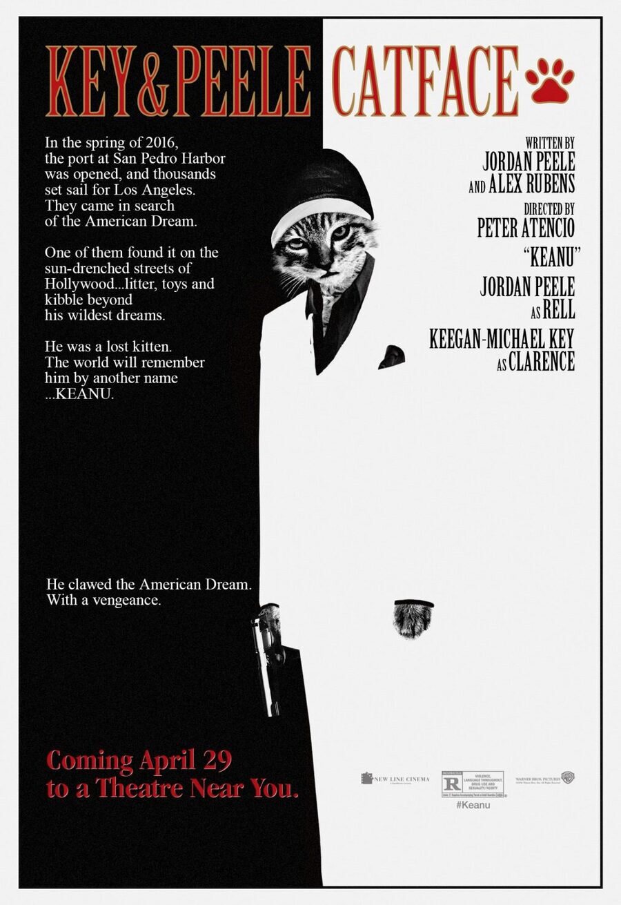 Cartel de Keanu - Parodia 'Scarface'