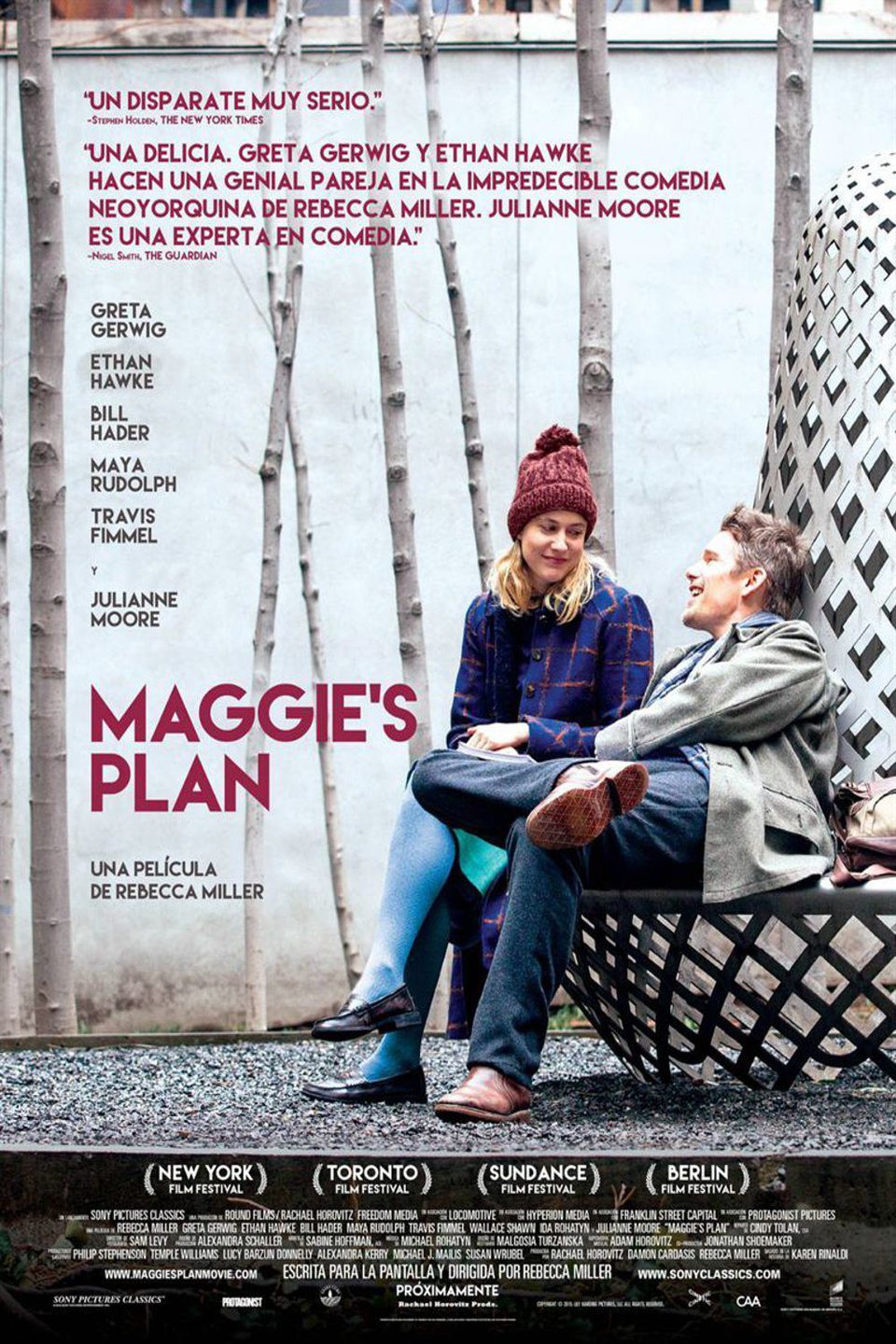 Cartel de El plan de Maggie - España