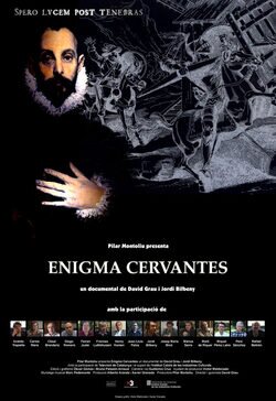 Cartel de Enigma Cervantes