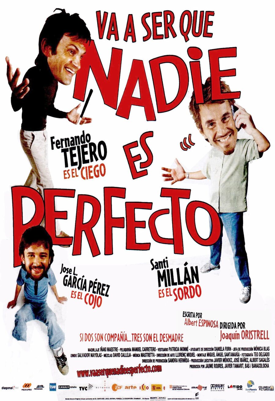 Cartel de Va a ser que nadie es perfecto - España