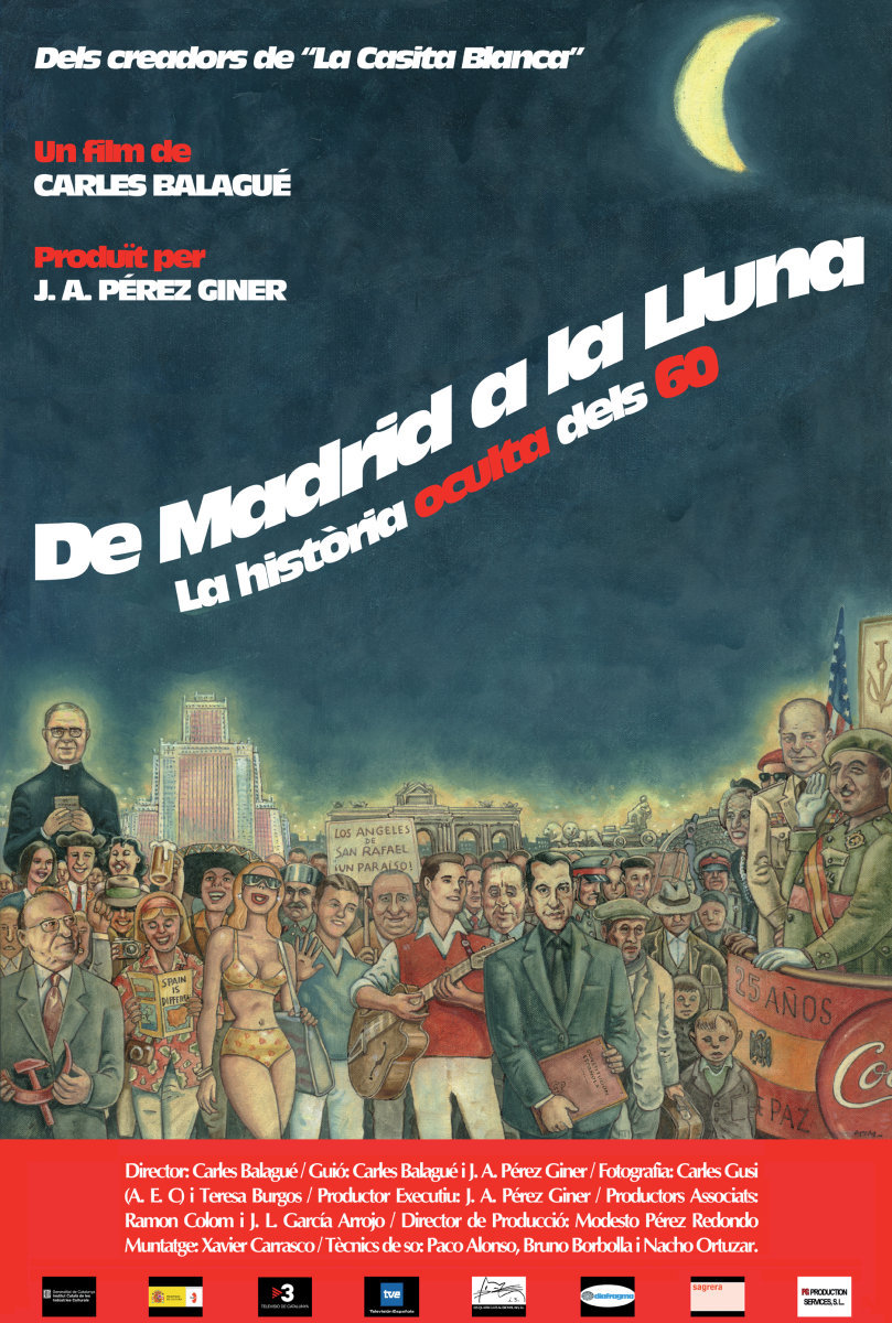 Cartel de De Madrid a la luna: La historia oculta de los 60 - España