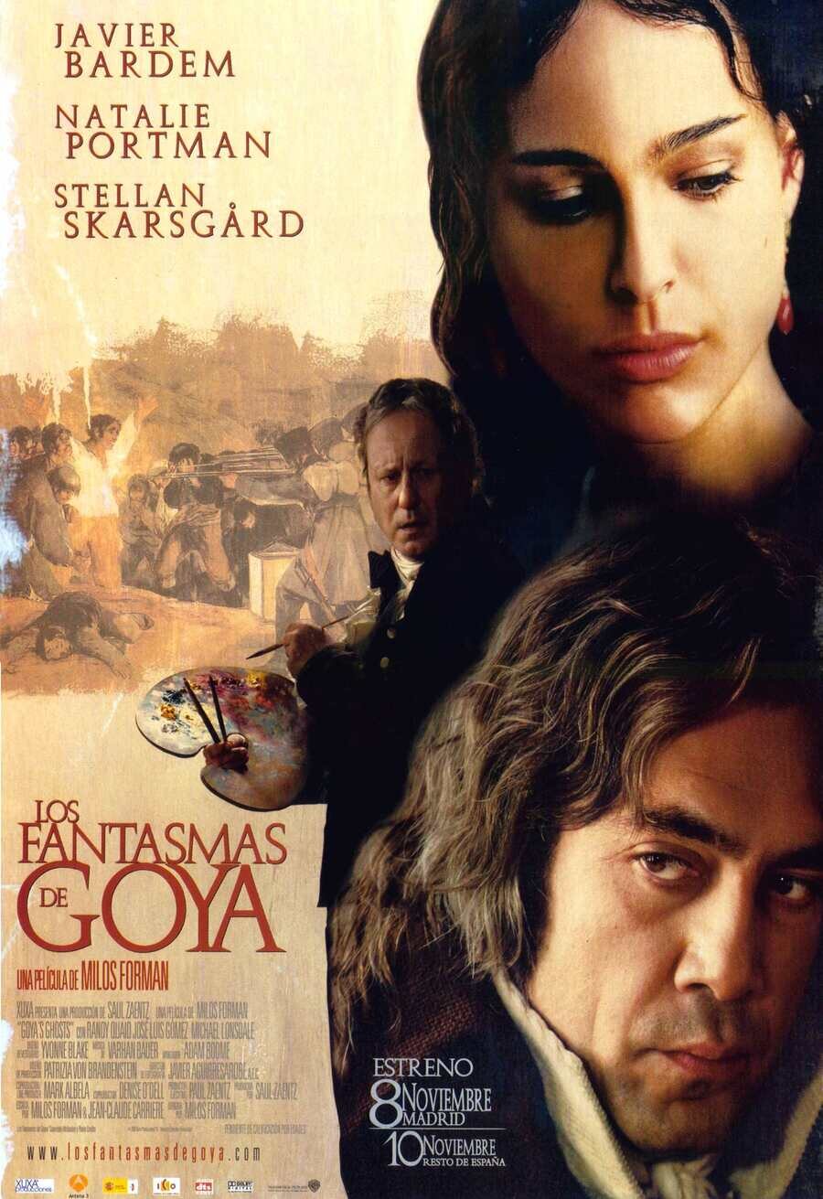 Cartel de Los fantasmas de Goya - España