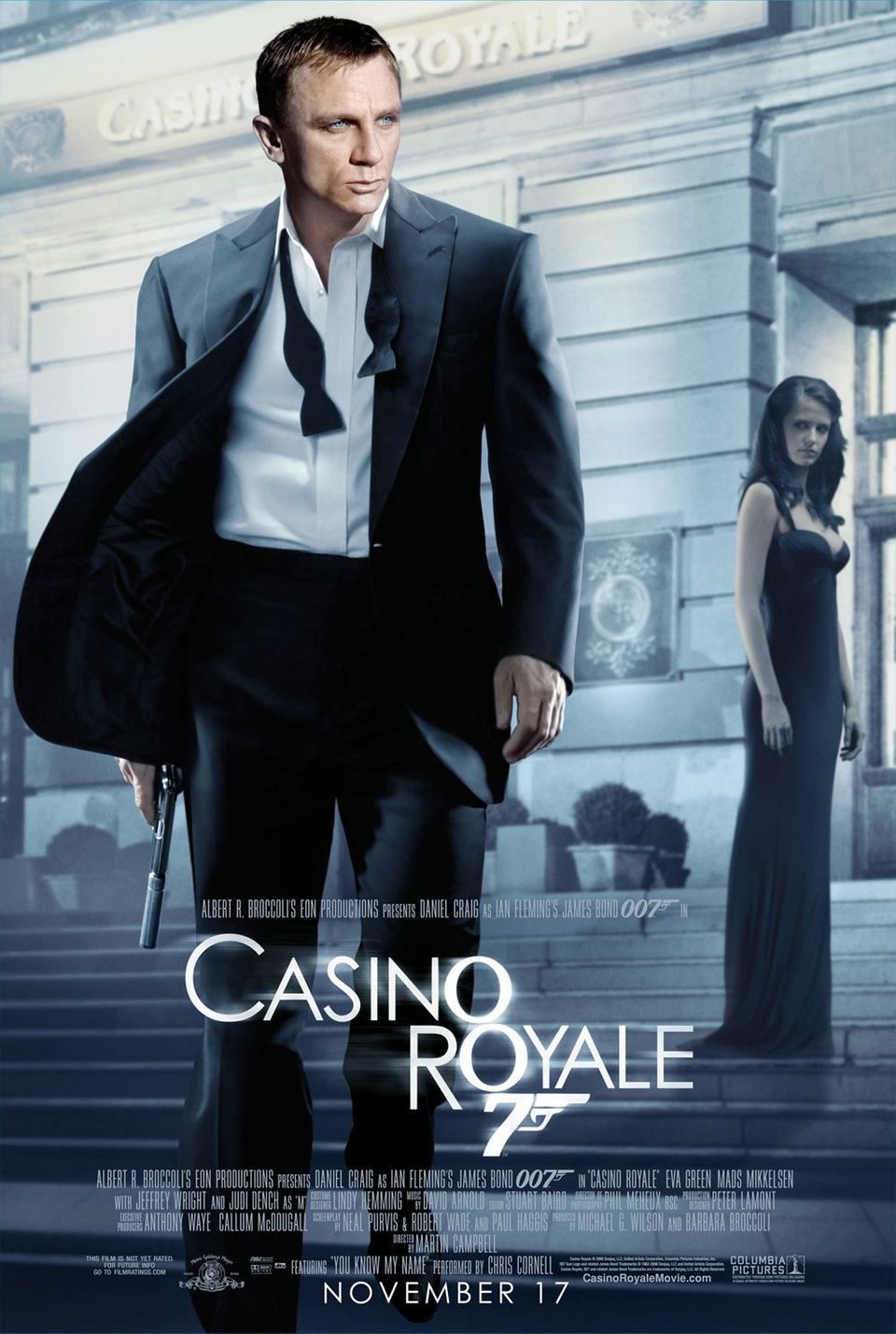 Cartel de 007: Casino Royale - Estados Unidos