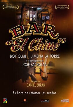 Cartel de Bar El Chino